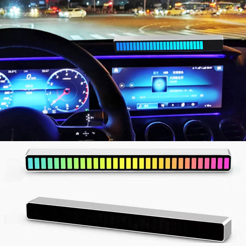 Car Sound Control Light RGB Voice-Activated