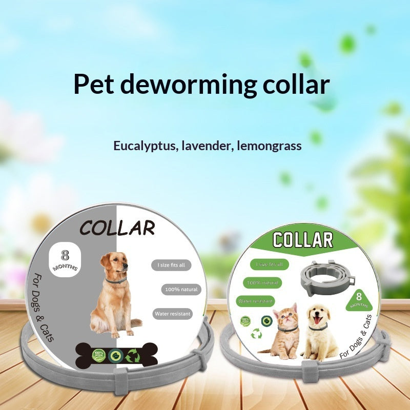 Pet Supplies Deworming Collar Stainless Steel
