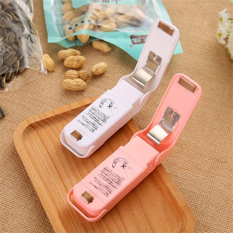 Household plastic bag sealer