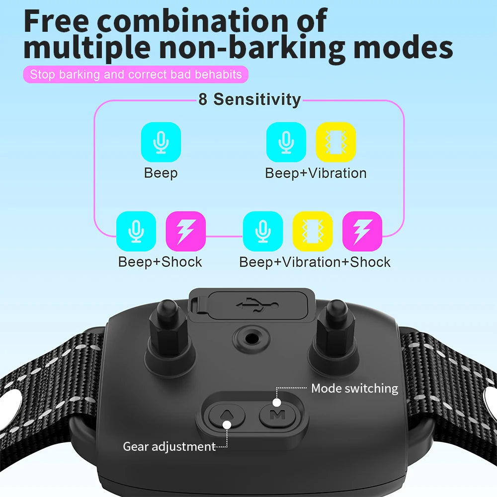 Dog Collar Rechargeable Pet Products
