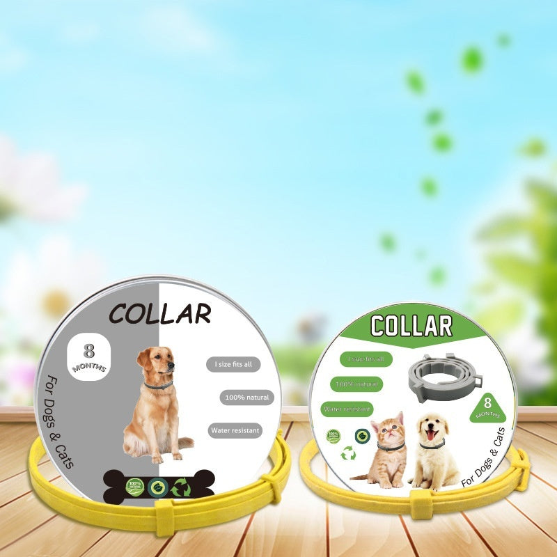 Pet Supplies Deworming Collar Stainless Steel