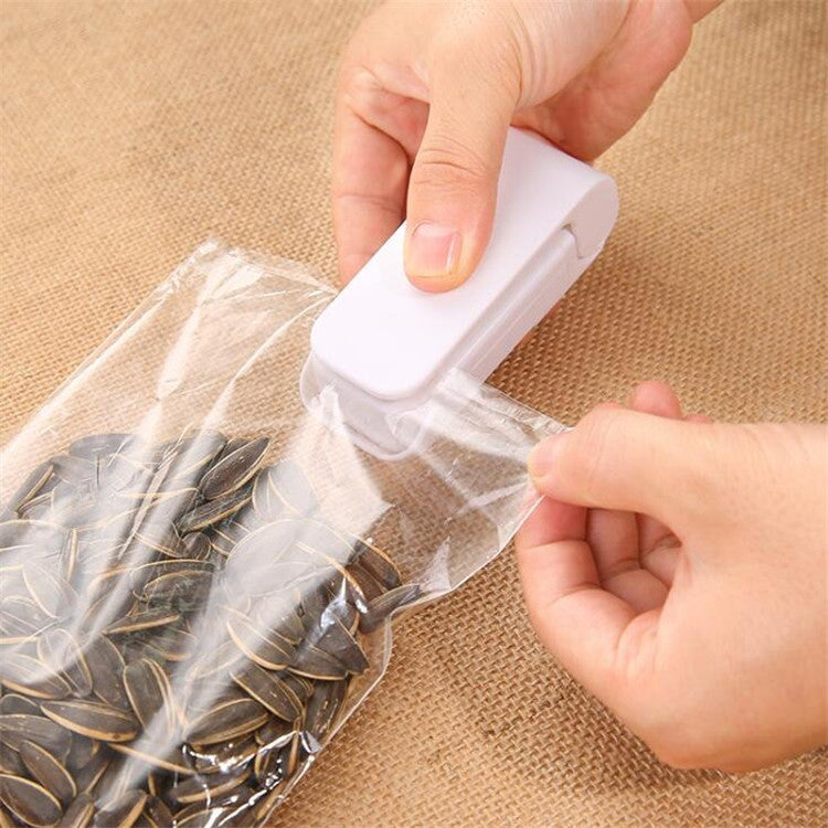 Household plastic bag sealer