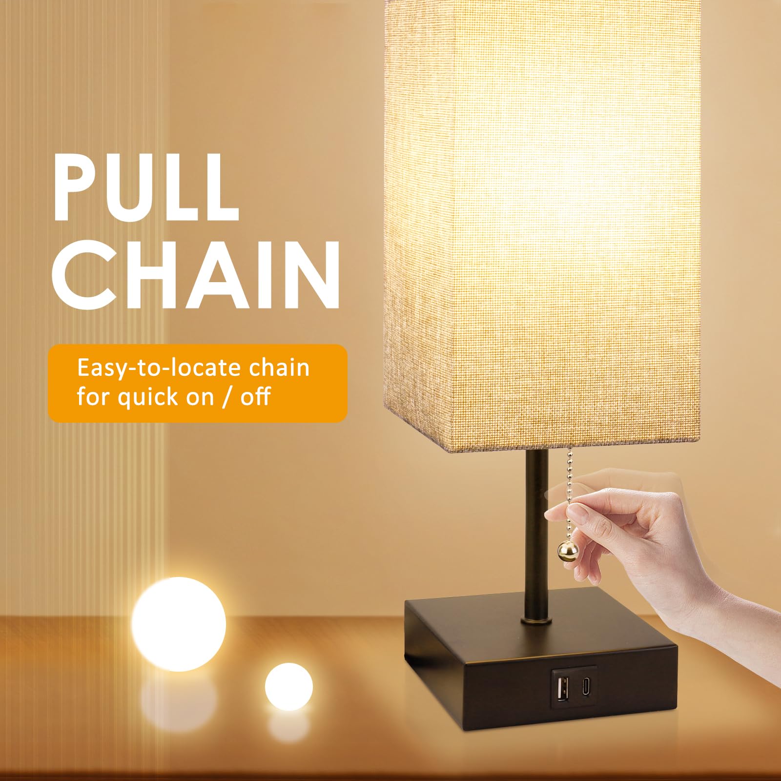 Bedside Table Lamp