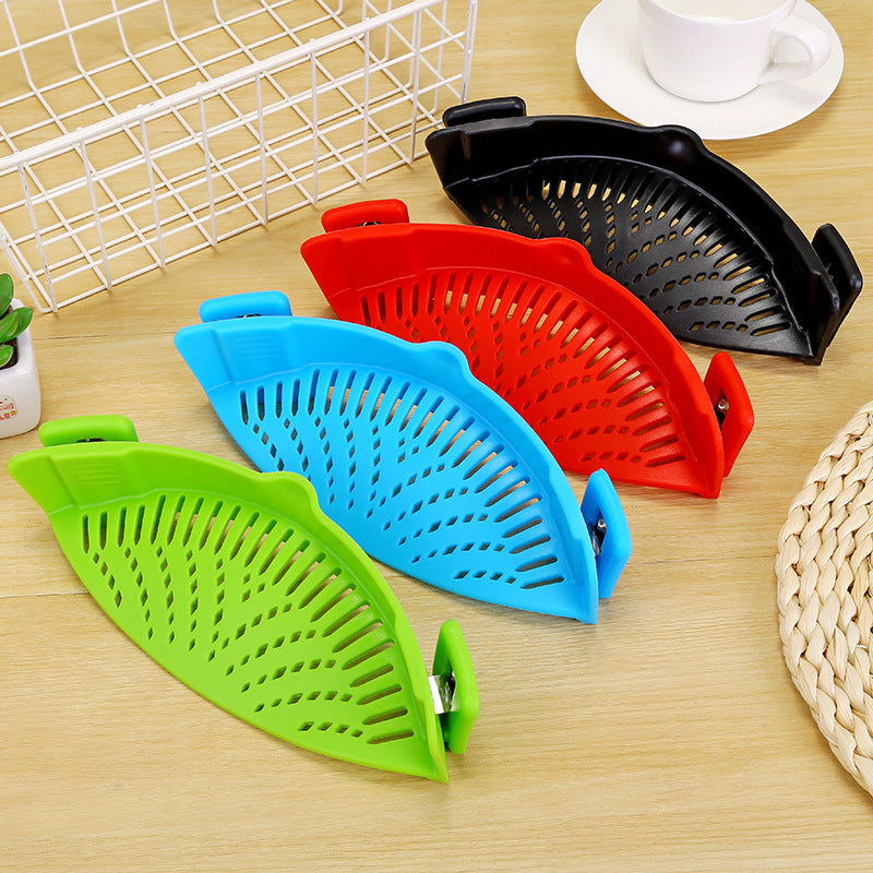 Silicone Clip-on Pot Pan Bowl