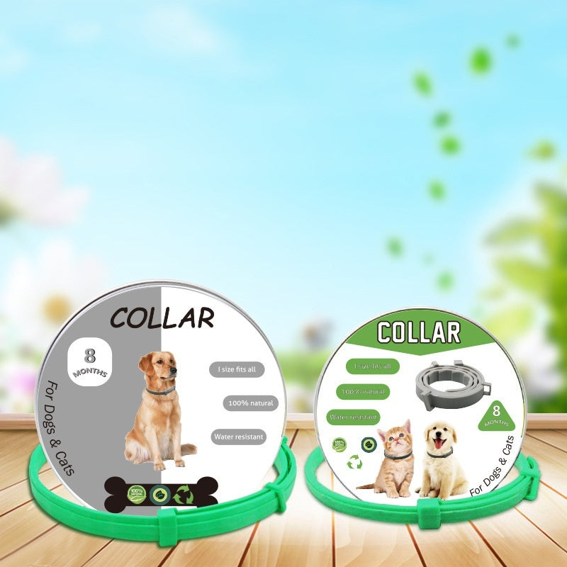 Pet Supplies Deworming Collar Stainless Steel