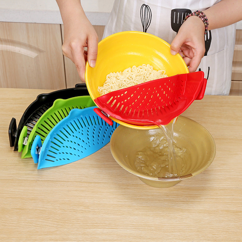 Silicone Clip-on Pot Pan Bowl