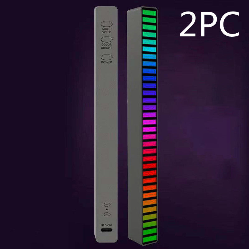 Car Sound Control Light RGB Voice-Activated