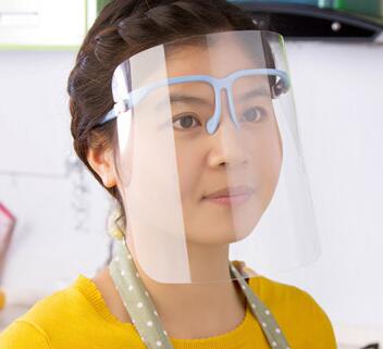 ABS Anti-dust Protective Face Guard Mask Nail Polishing Goggle Manicure Tool