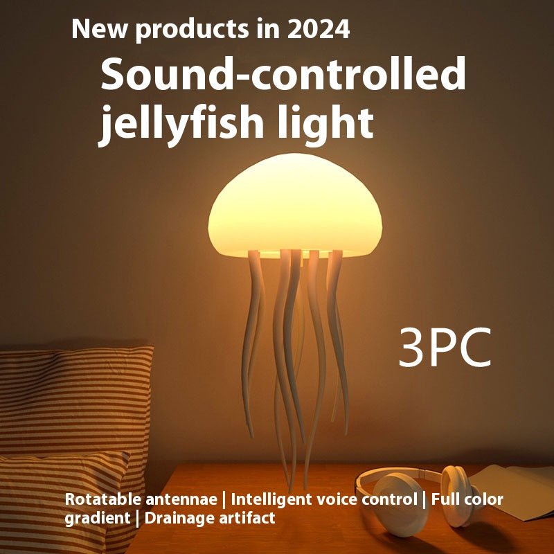 Jellyfish Mood Lamp For Bedside Desk