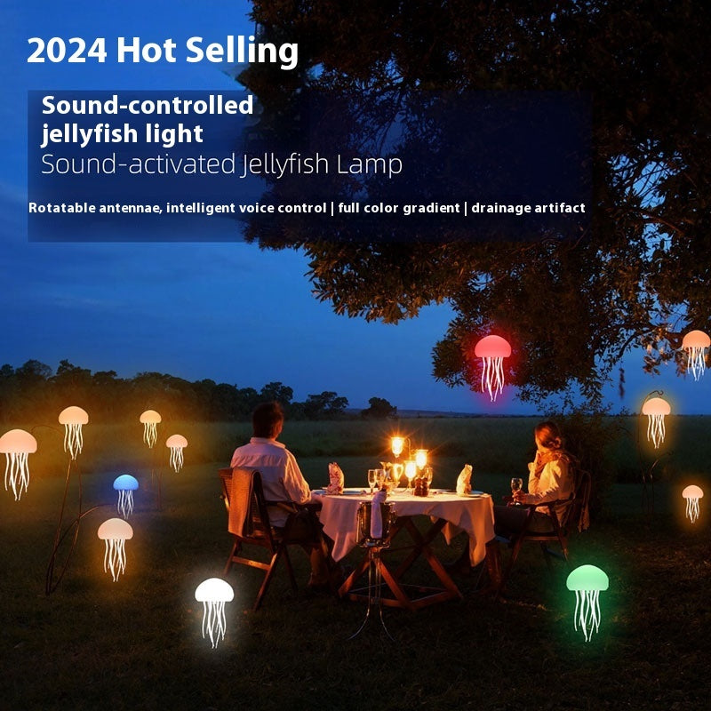 Jellyfish Mood Lamp For Bedside Desk