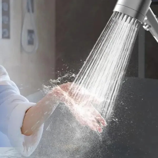 Advanced Filtration Shower System - Turbo Pressure Flow, 5-Layer Filter & Switch Control For Home & Pet Use