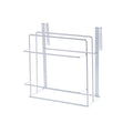 Kitchen Double Layer Towel Rack Hanging Holder Cabinets Shelf Chopping Board Storage Rack Hanger Shelf Kitchen Accessories
