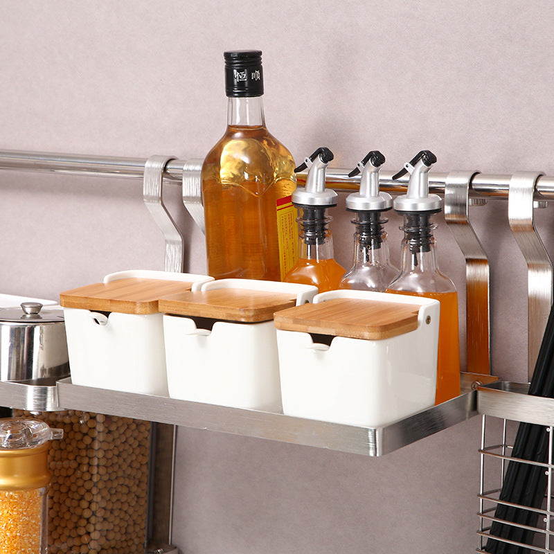 Stainless Steel Kitchen Organizer Multifunction Dish Drying Rack Wall Hanging Storage Holder Tableware Shelf Drainer 8 Types