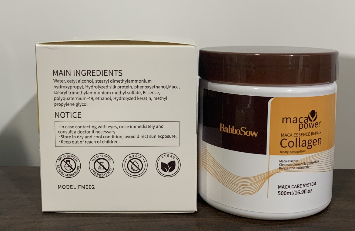 Moisturizing Collagen Hair Mask Essential Oil