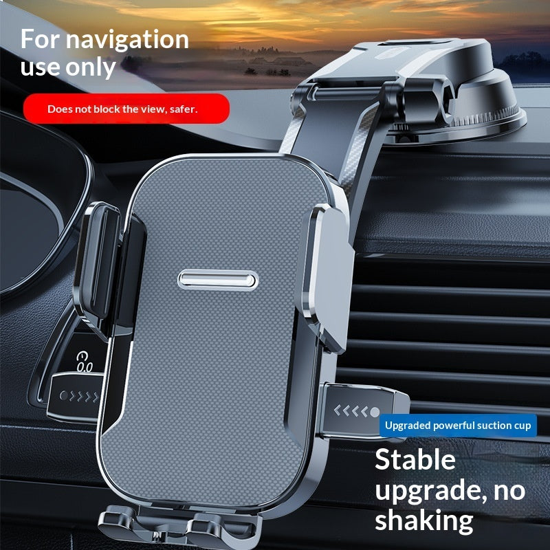 Car-mounted Adhesive Auto-lock Suction Cup Phone Holder