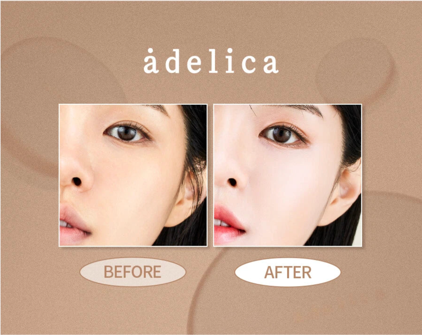 Adelica Luminous Matt Cover Balm 02 Rose Vanila (Refill)