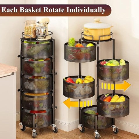 Fruit And Vegetable Basket Bowls
