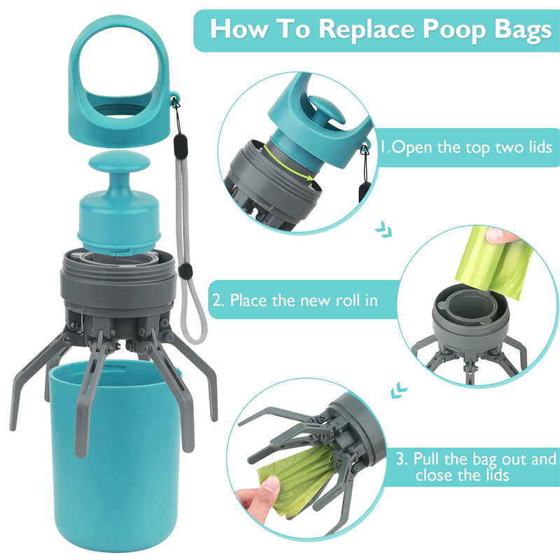 Portable Lightweight Pet Toilet Picker