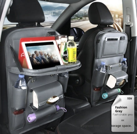 PU Leather Car Storage Bag Multifunction
