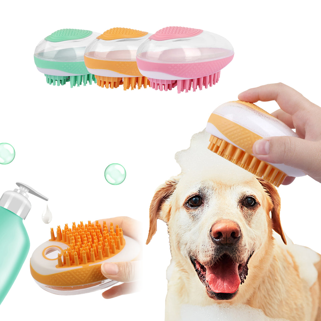 Pet Bath Massage Grooming Brush