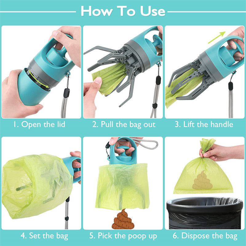 Portable Lightweight Pet Toilet Picker