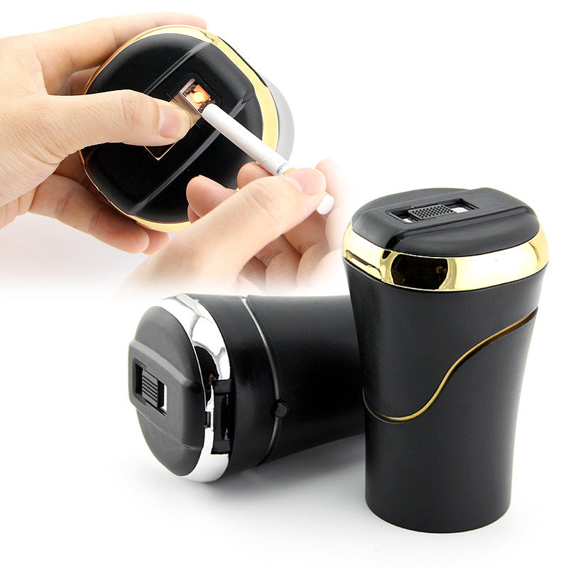 Push-pull Lighter Accessories Smokeless LED Blue Light