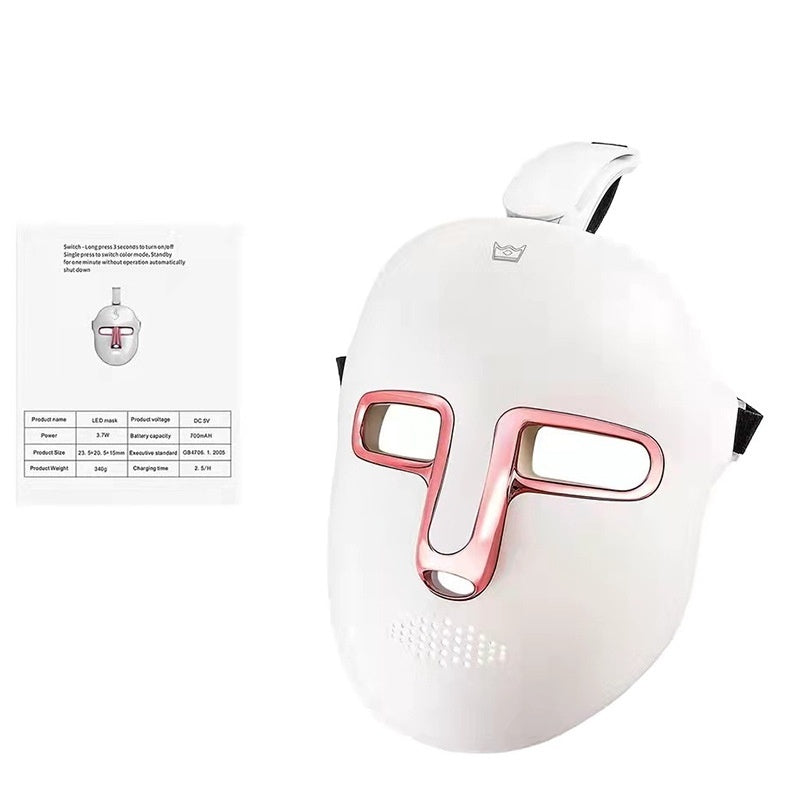 Facial Mask IPL Device Household Silicone Red Light LED