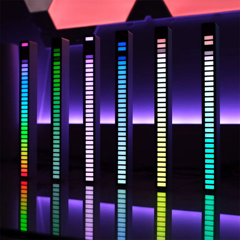 Car Sound Control Light RGB Voice-Activated