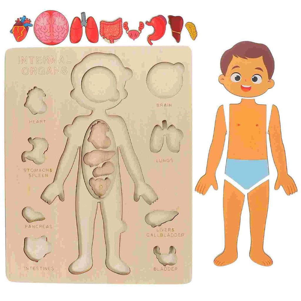 Kids Wooden Learning Activities Busy Board